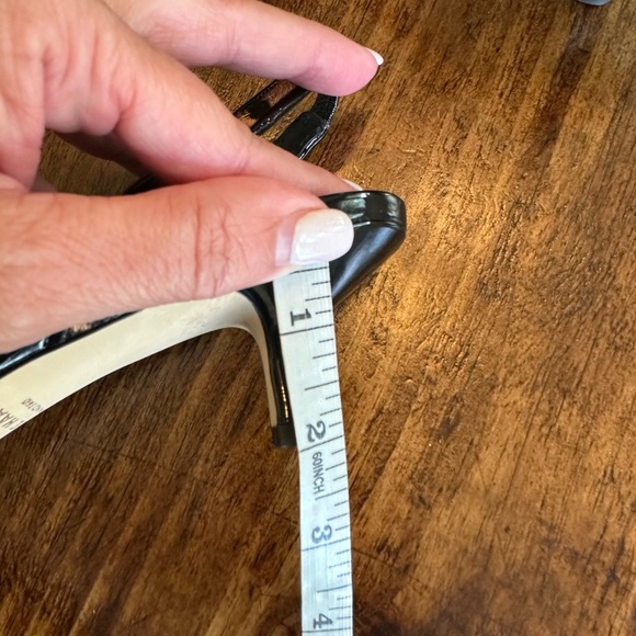 Cole Haan | Noella Bow Leopard Print Leather Slingback Kitten Heel Pumps - Picture 9 of 10